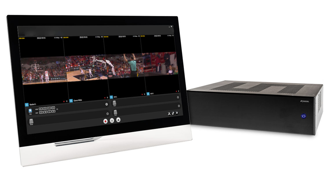 RIEDEL » RiCapture Ingest Recording