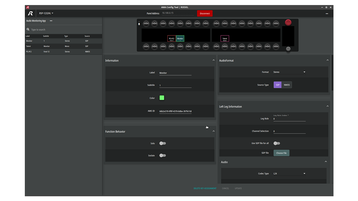 Audio Monitoring App 